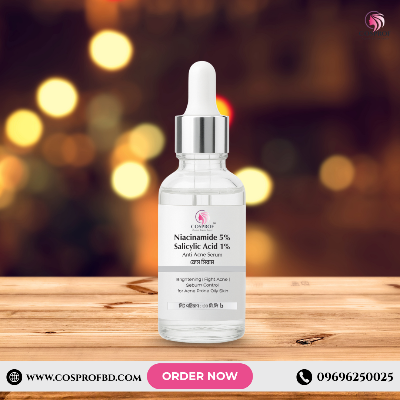 Picture of Cosprof Niacinamide+Salicylic acid serum 30 ml for acne prone oily skin
