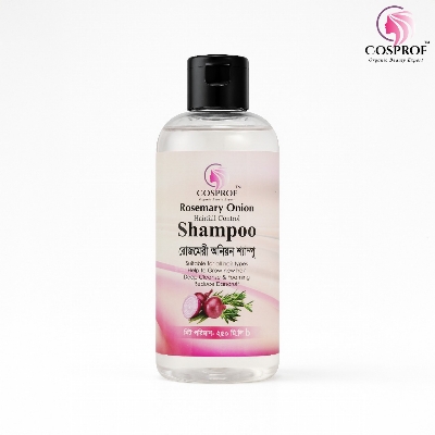Picture of Cosprof Organic Rosemary onion Shampoo 280 ml for all hair type hair fall control