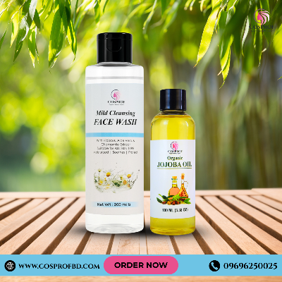 Picture of Double Cleansing Combo Face Wash 200 ml & Jojoba oil 100 ml