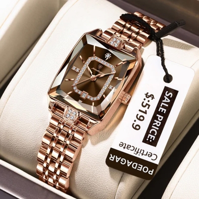 Picture of Poedagar 795 Watch For Woman-Rose Gold and Gray
