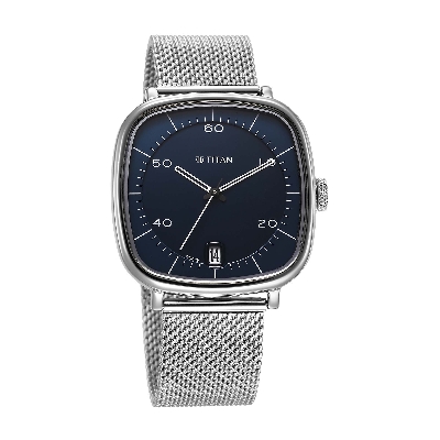 Picture of Titan Neo Curve 1885SM02 Stainless Steel Strap Watch For Men