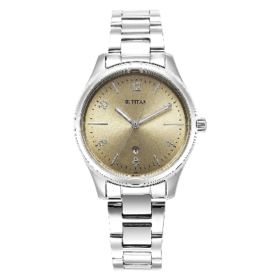 Picture of Urban Biege Dial Metal Strap Watch