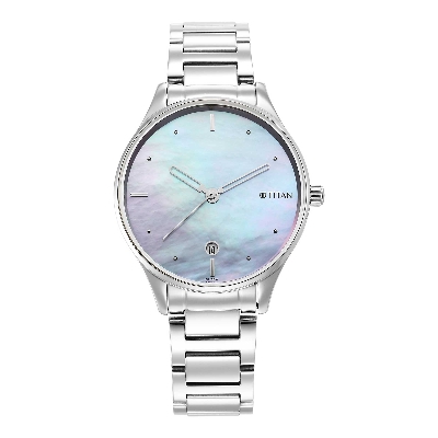 Picture of Pastel Dreams Purple Mother of Pearl Dial Metal Strap Watch