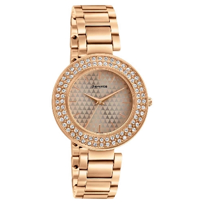 Picture of Blush It Up with Rose Gold Dial Stainless Steel Watch