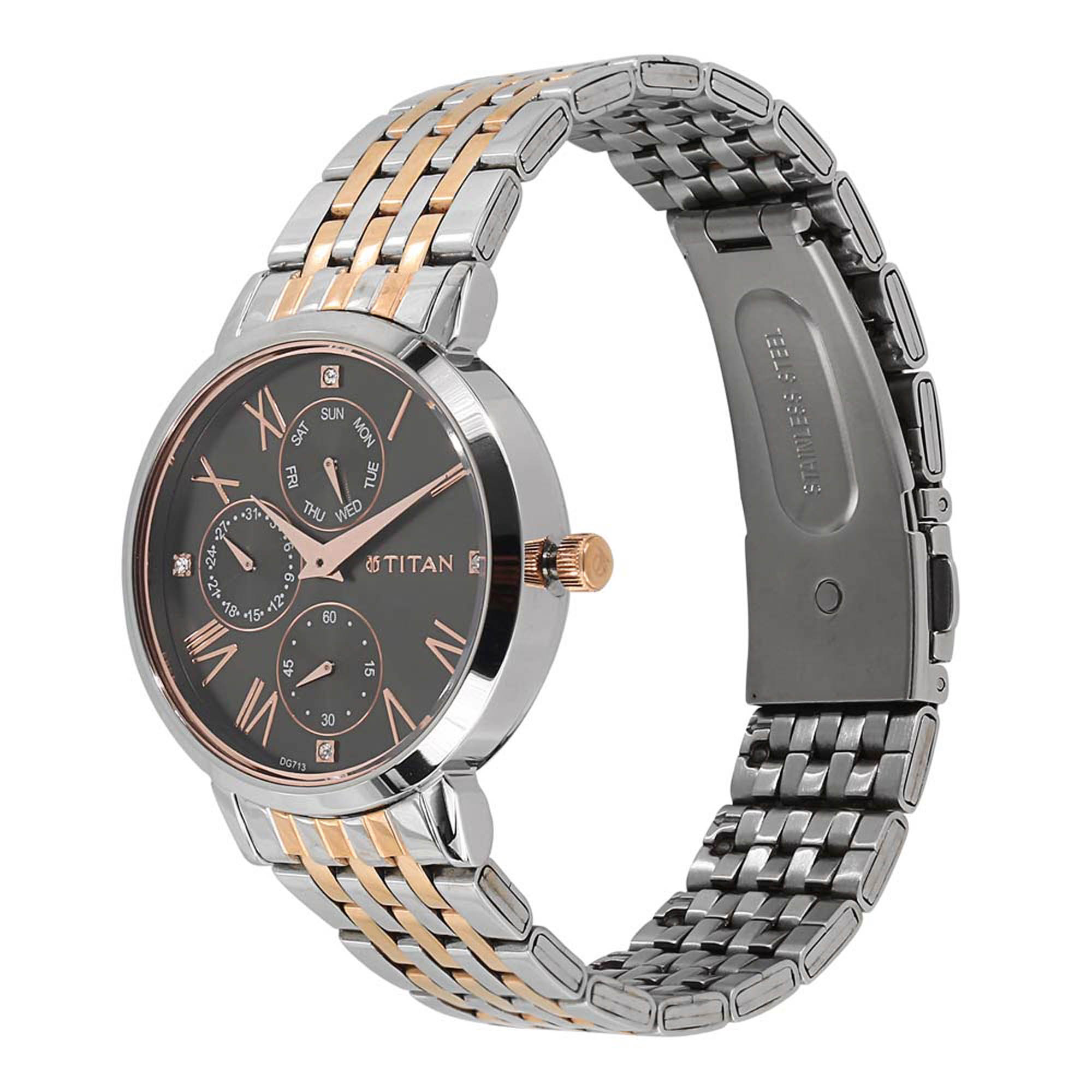 Picture of Titan Neo Black Dial Multifunction Watch For Women