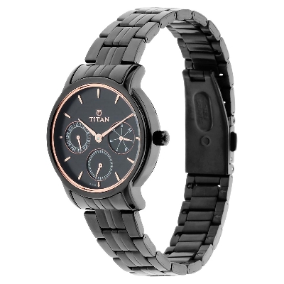 Picture of Workwear Watch Black Dial & Stainless Steel Strap
