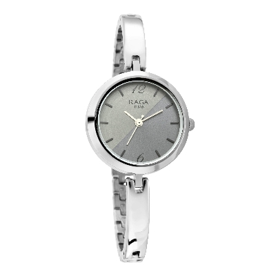 Picture of Raga Viva Silver Dial Metal Strap Watch