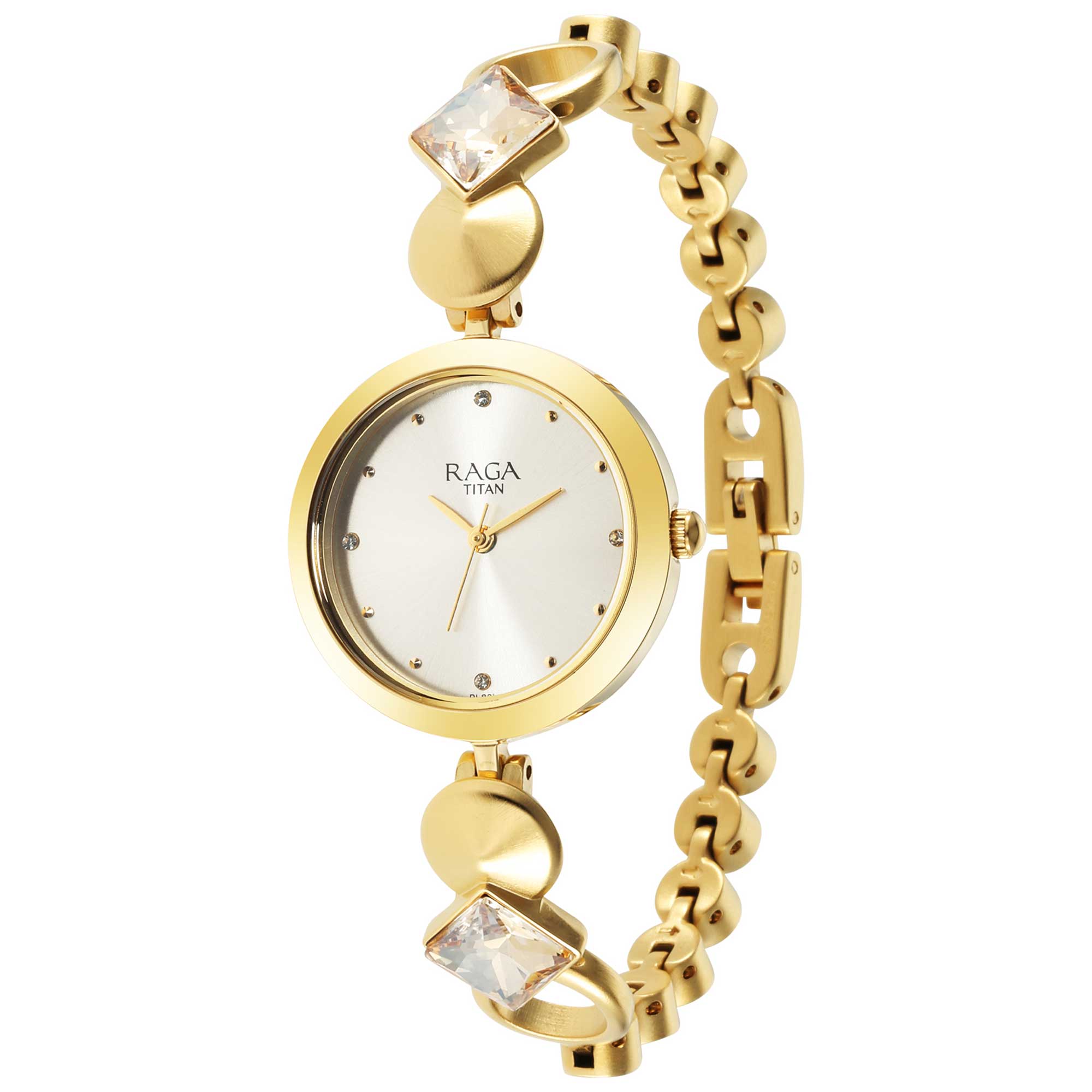 Picture of Love All Watch with Champagne Dial & Brass Strap