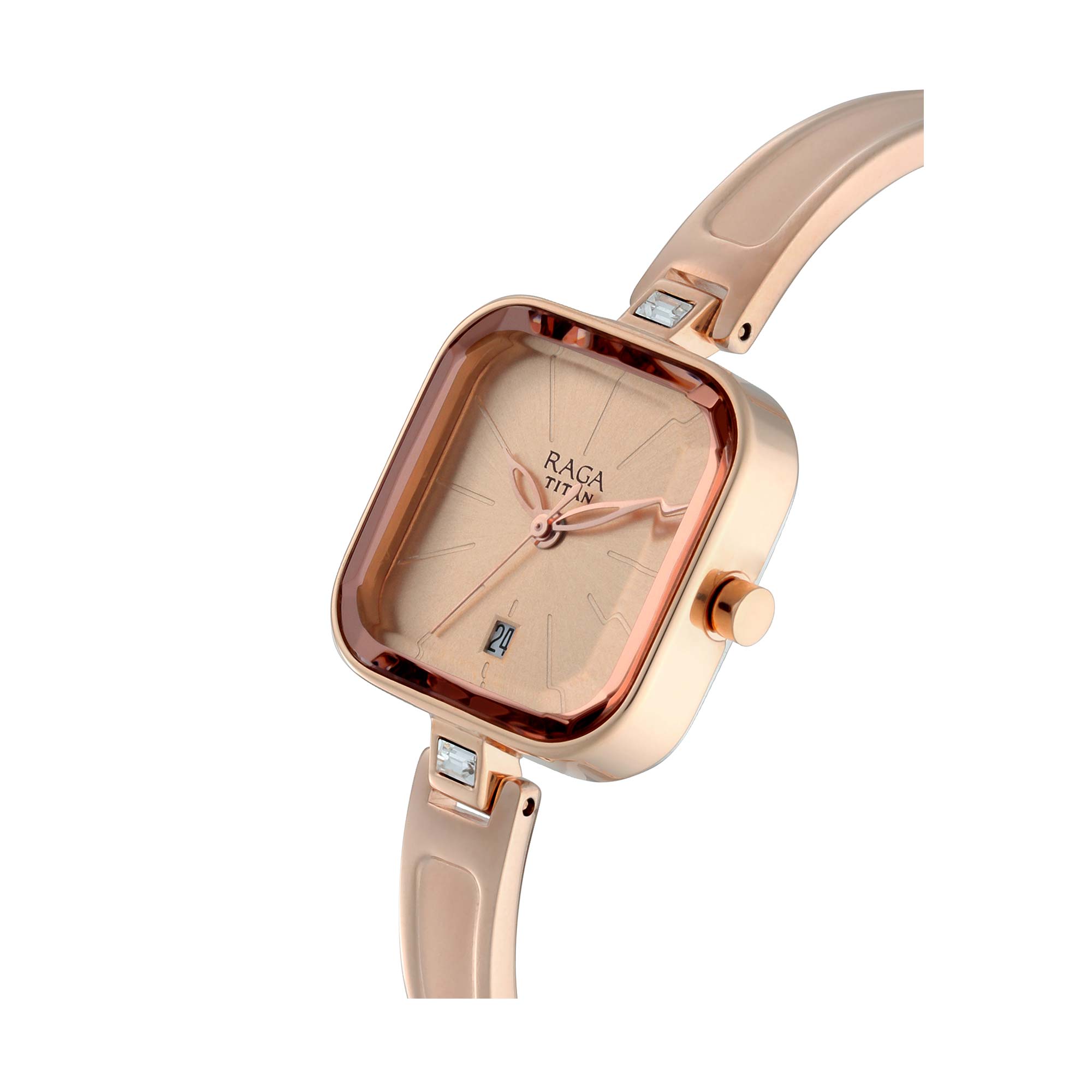 Picture of Titan Raga Viva Rose Gold Dial Analog Watch for Women