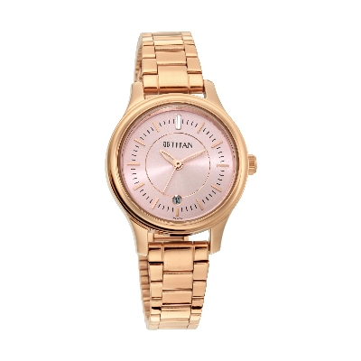 Picture of Rose Gold Dial Analog Watch