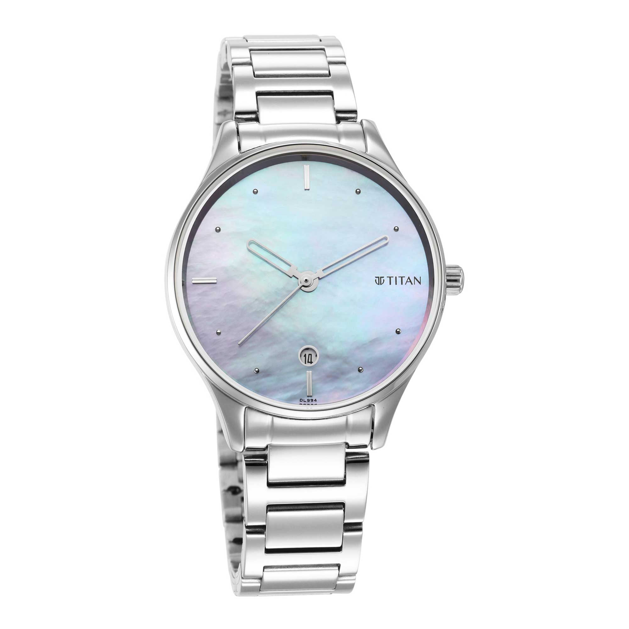 Picture of Pastel Dreams Purple Mother of Pearl Dial Metal Strap Watch