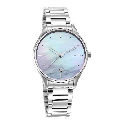 Picture of Pastel Dreams Purple Mother of Pearl Dial Metal Strap Watch