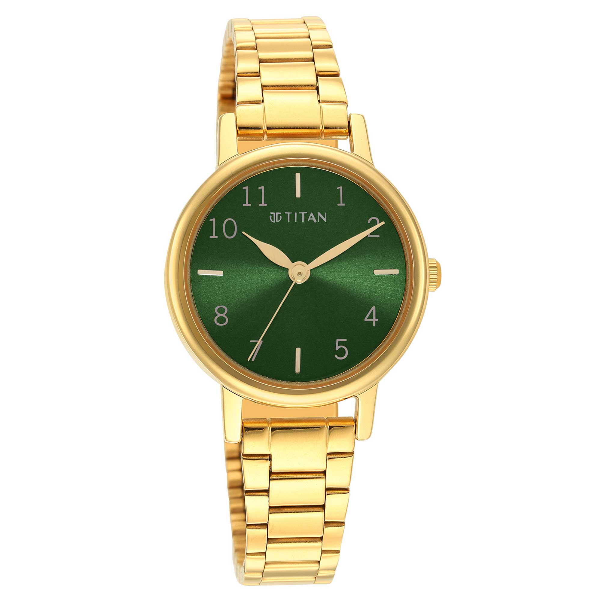 Picture of Ladies Karishma Green Dial Metal Strap Watch