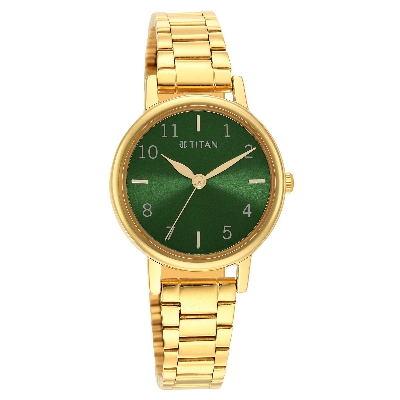 Picture of Ladies Karishma Green Dial Metal Strap Watch