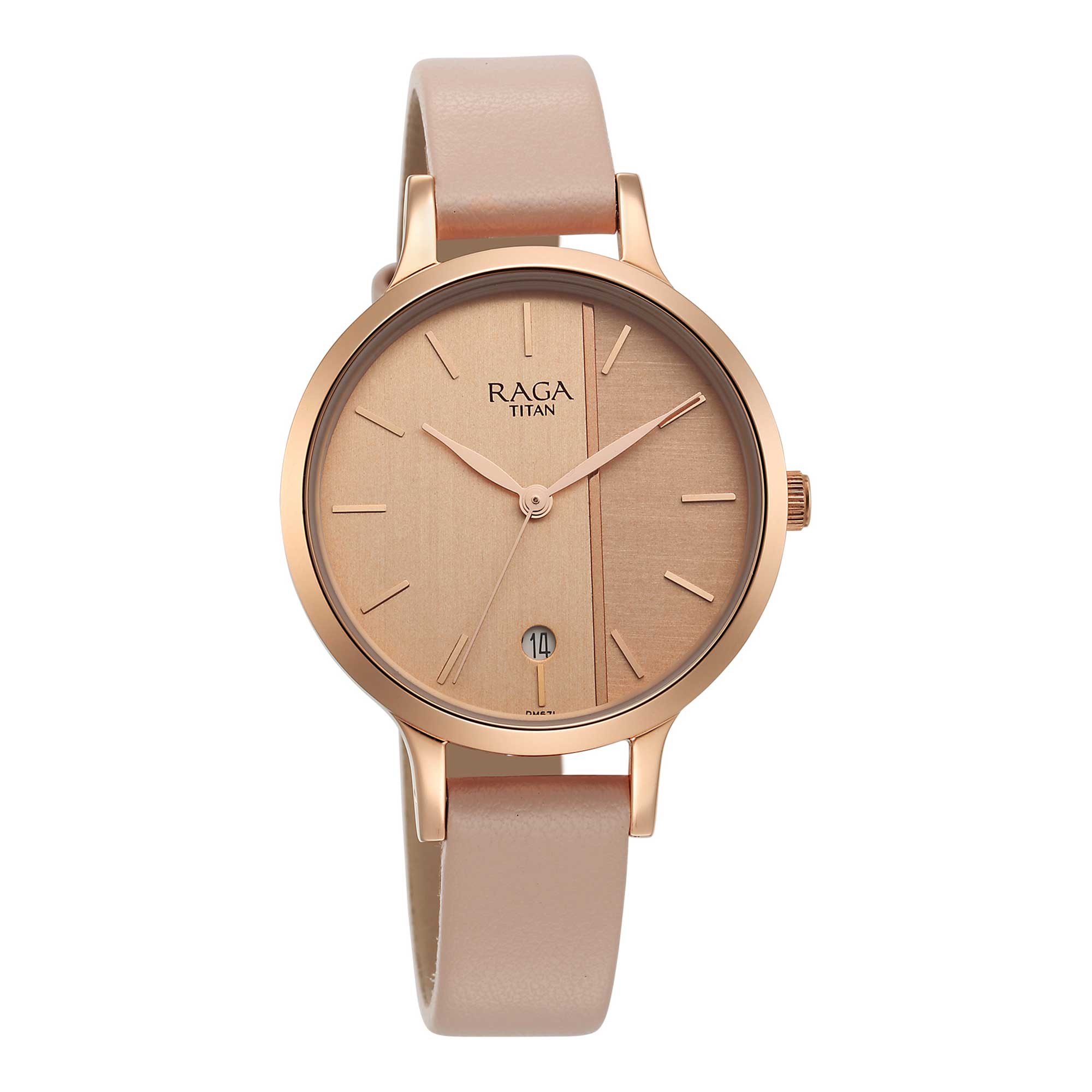 Picture of Titan Raga Viva Rose Gold Dial Watch for Women
