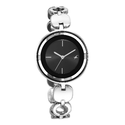 Picture of Glitch Silver Dial Silver Brass Strap Watch