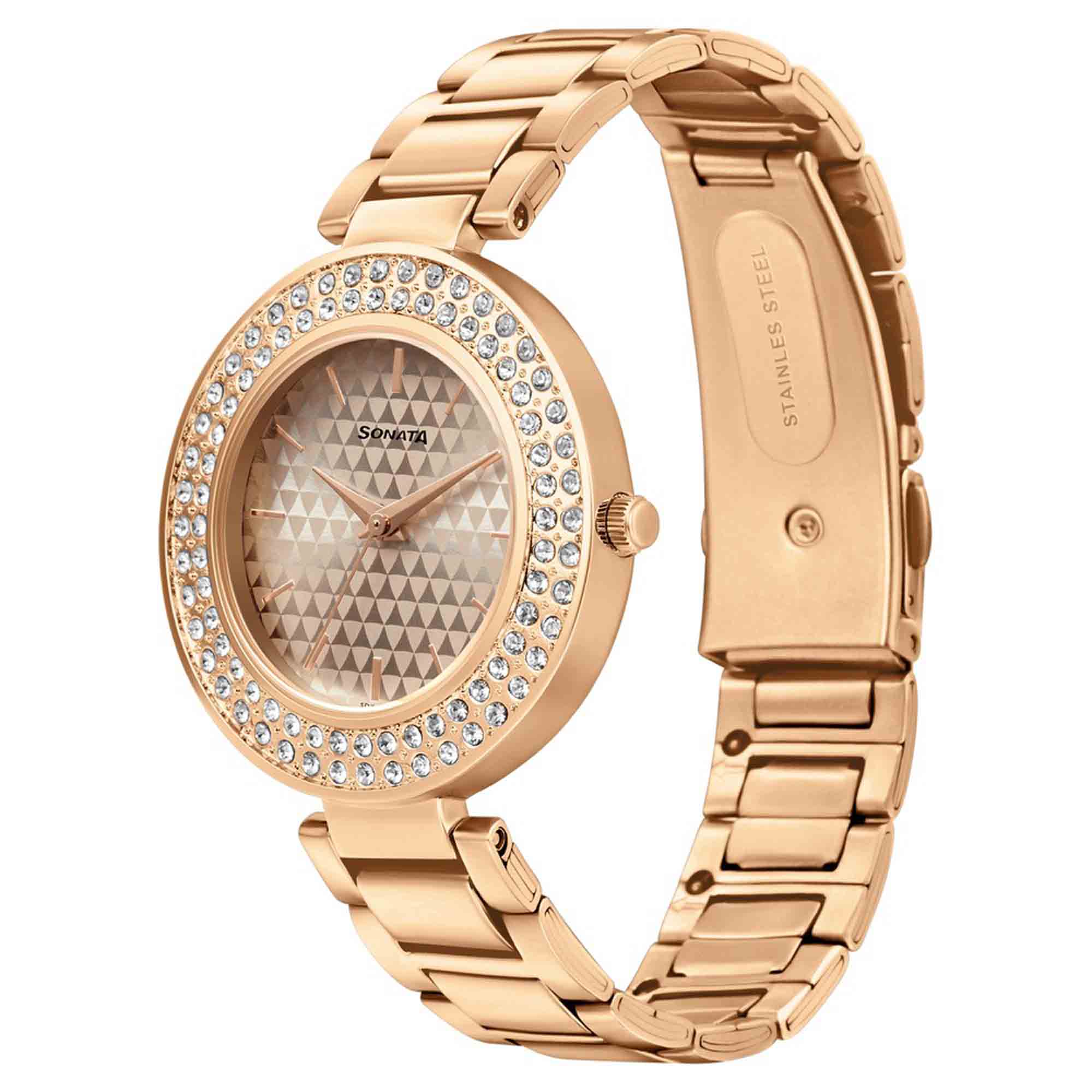 Picture of Blush It Up with Rose Gold Dial Stainless Steel Watch