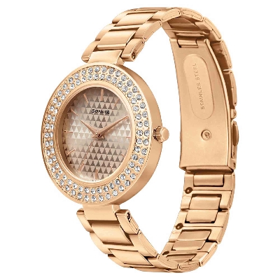 Picture of Blush It Up with Rose Gold Dial Stainless Steel Watch