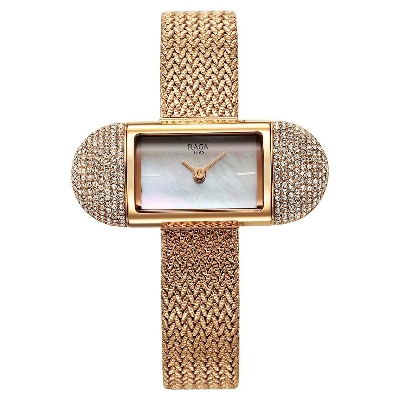 Picture of Titan Raga Memoirs Quartz Analog Mother Of Pearl Dial With Rose Gold Metal Strap Watch For Women