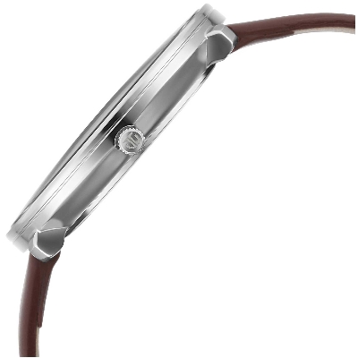 Picture of Workwear Watch with Blue Dial & Leather Strap