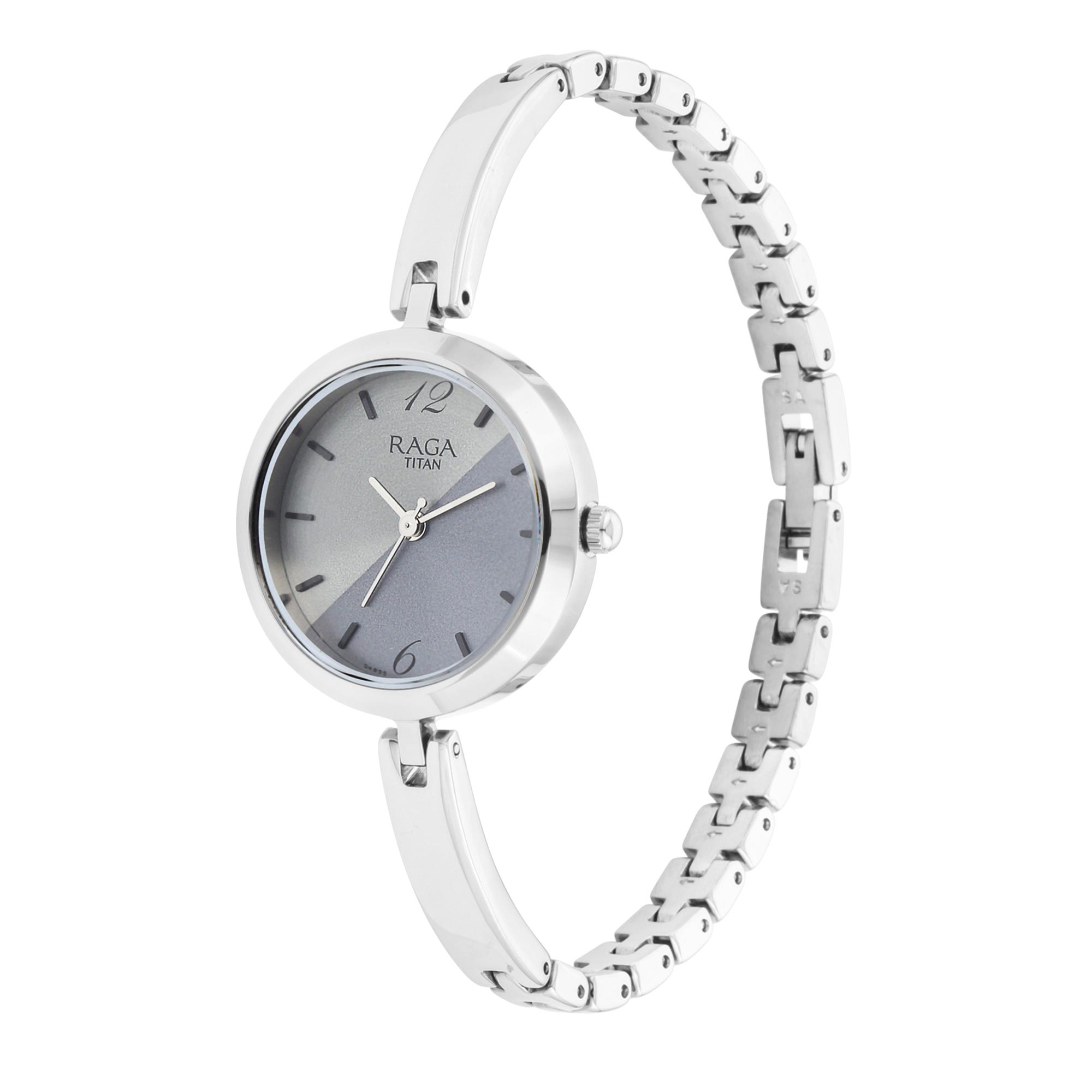 Picture of Raga Viva Silver Dial Metal Strap Watch