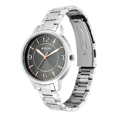 Picture of Titan Urban Anthracite Dial Analog Metal Strap watch for Women