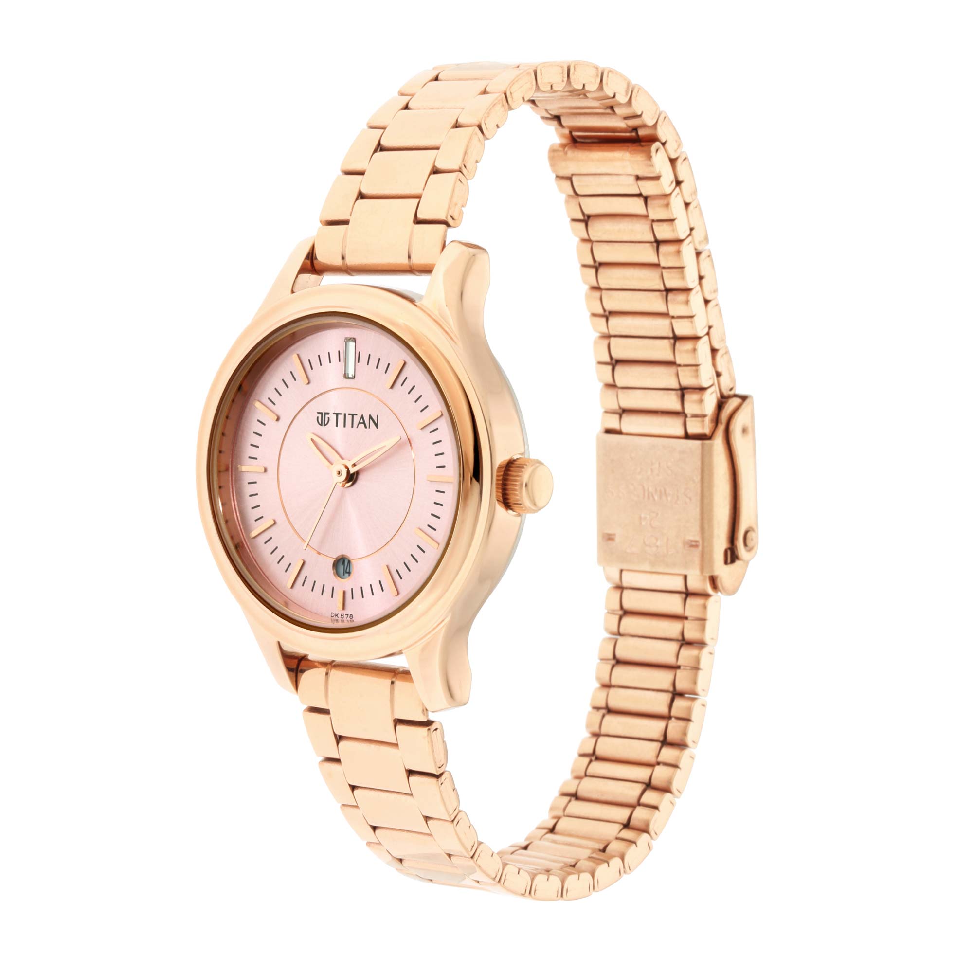 Picture of Rose Gold Dial Analog Watch