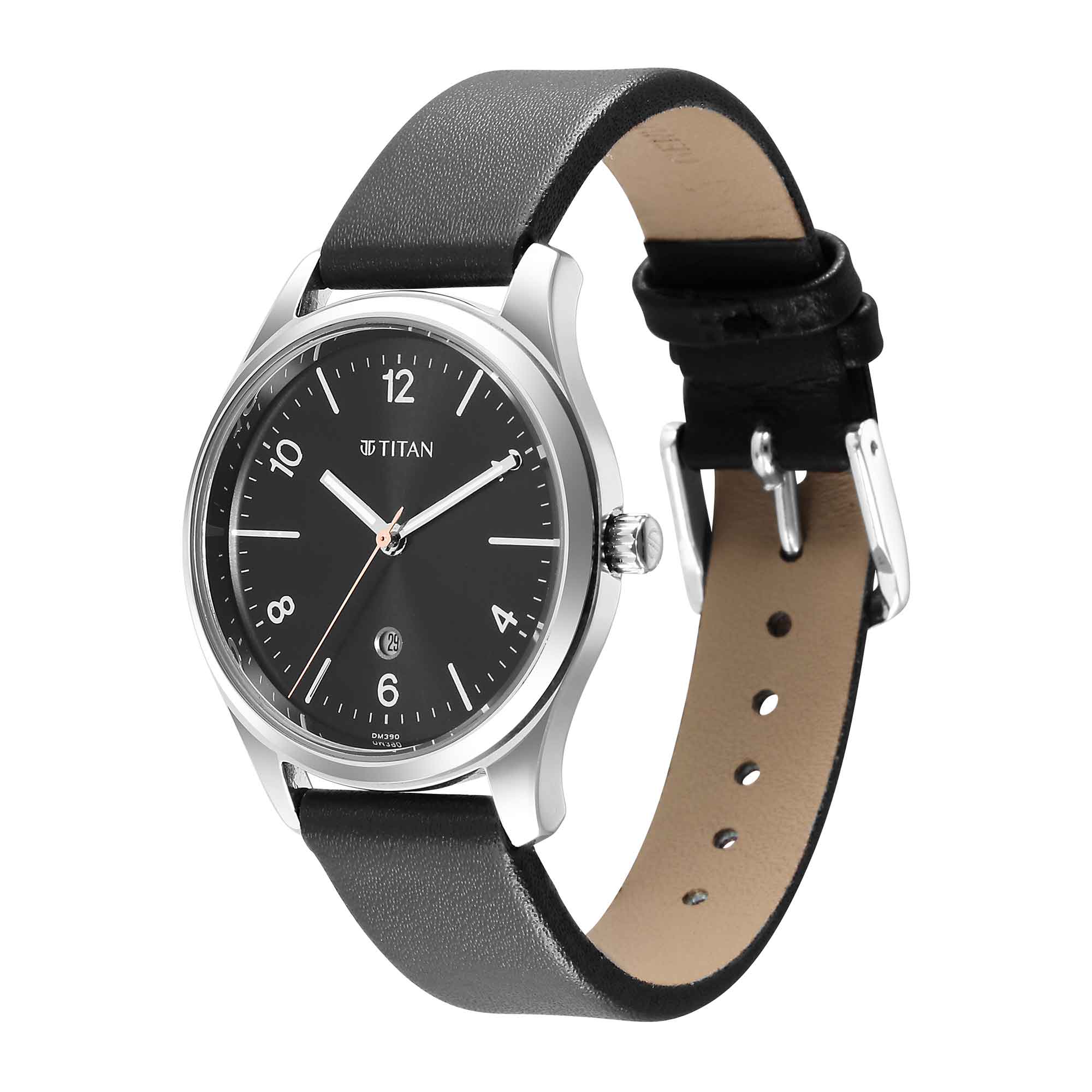 Picture of Urban Anthracite Dial Leather Strap Watch