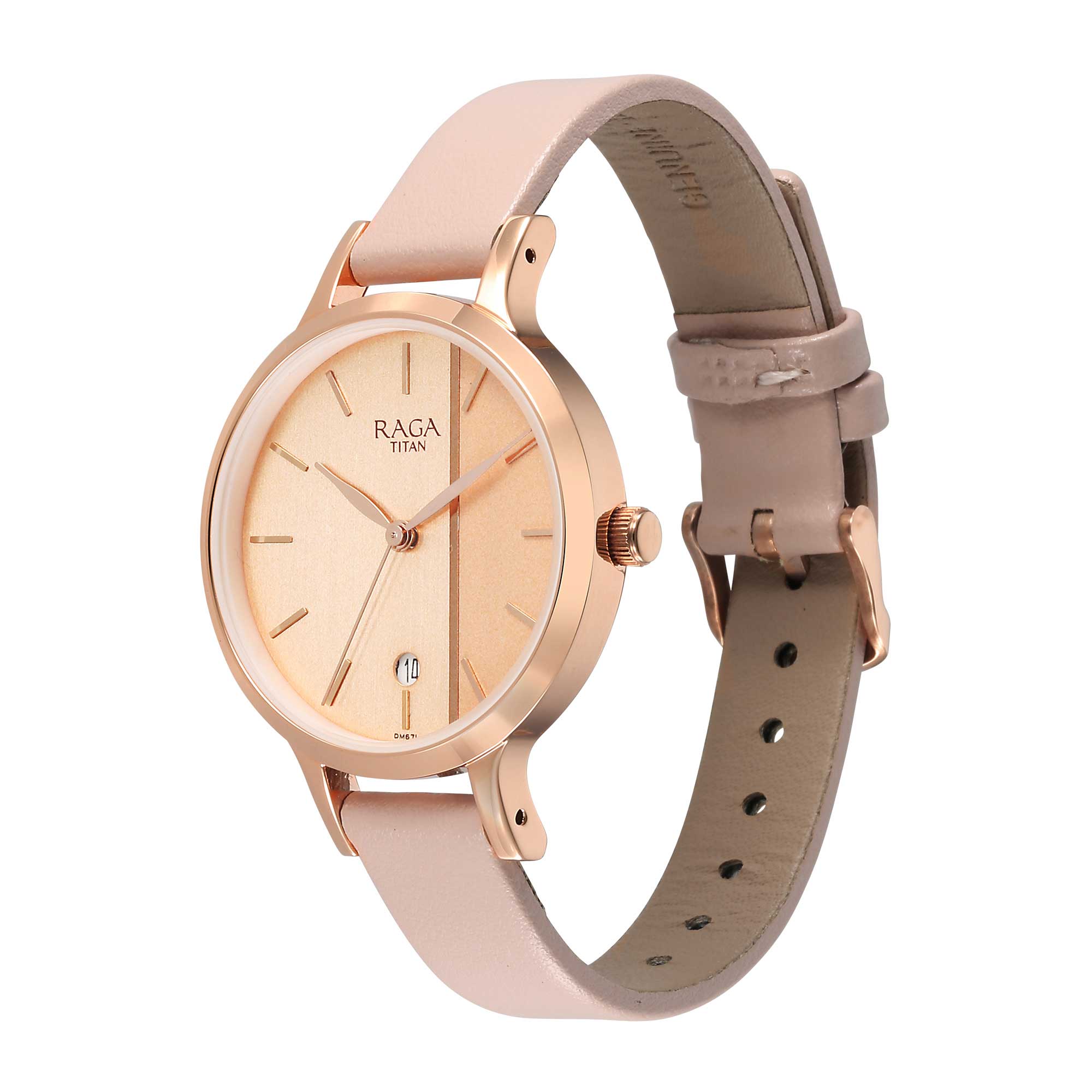 Picture of Titan Raga Viva Rose Gold Dial Watch for Women