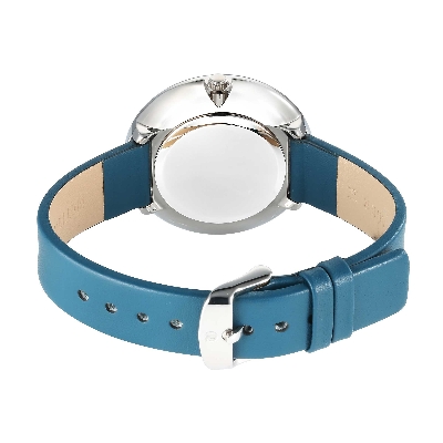 Picture of Titan Stackables Quartz Analog White Dial Leather Strap Watch For Women