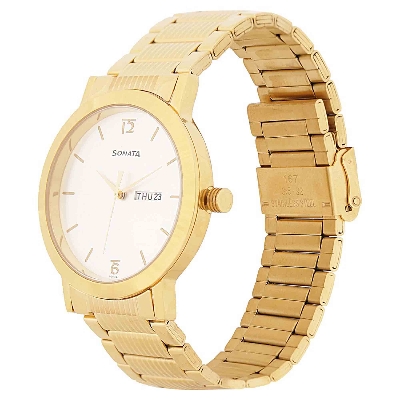 Picture of Utsav White Dial Stainless Steel Strap Watch