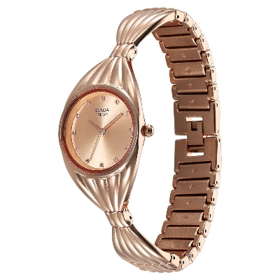 Picture of Titan Raga Memoirs Quartz Analog Rose Gold Dial With Rose Gold Metal Strap Watch For Women