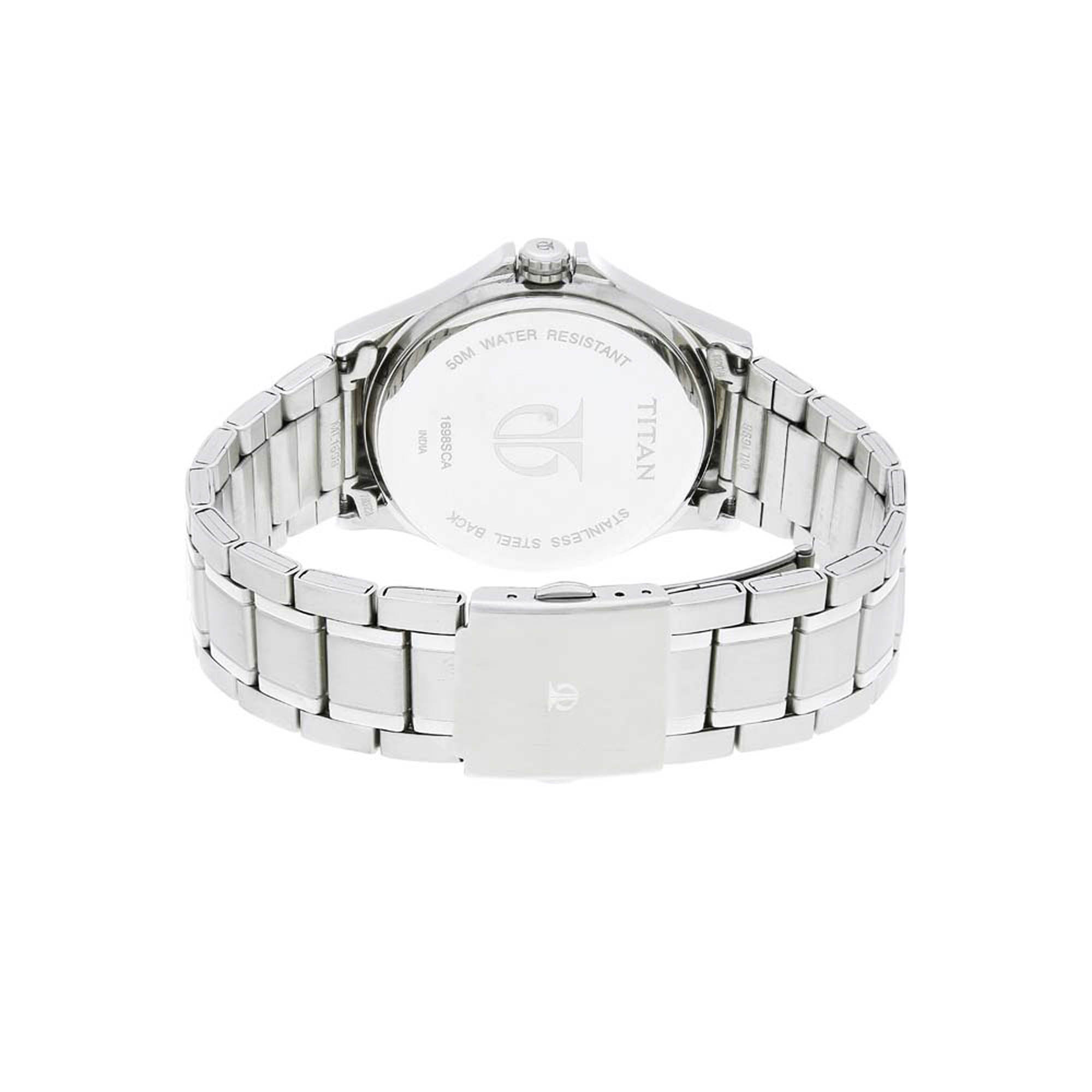 Picture of Blue Dial Metal Strap Watch