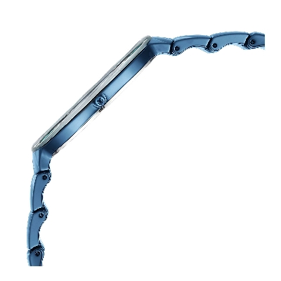 Picture of Titan Edge Squircle Blue Dial Ceramic Strap Watch for Men