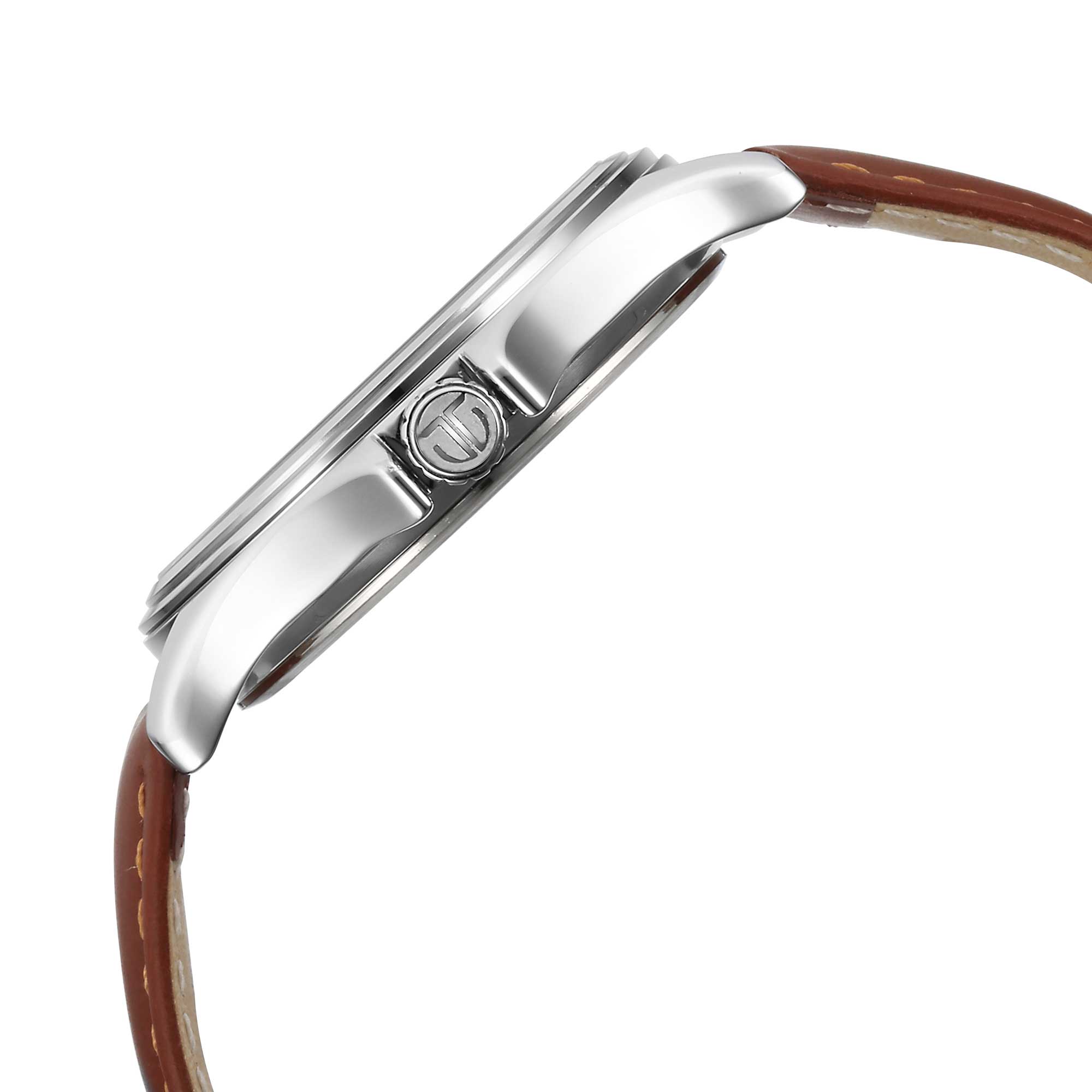 Picture of Titan 1870Sl05 Black Urban Black Dial Analog Leather Strap Watch For Men