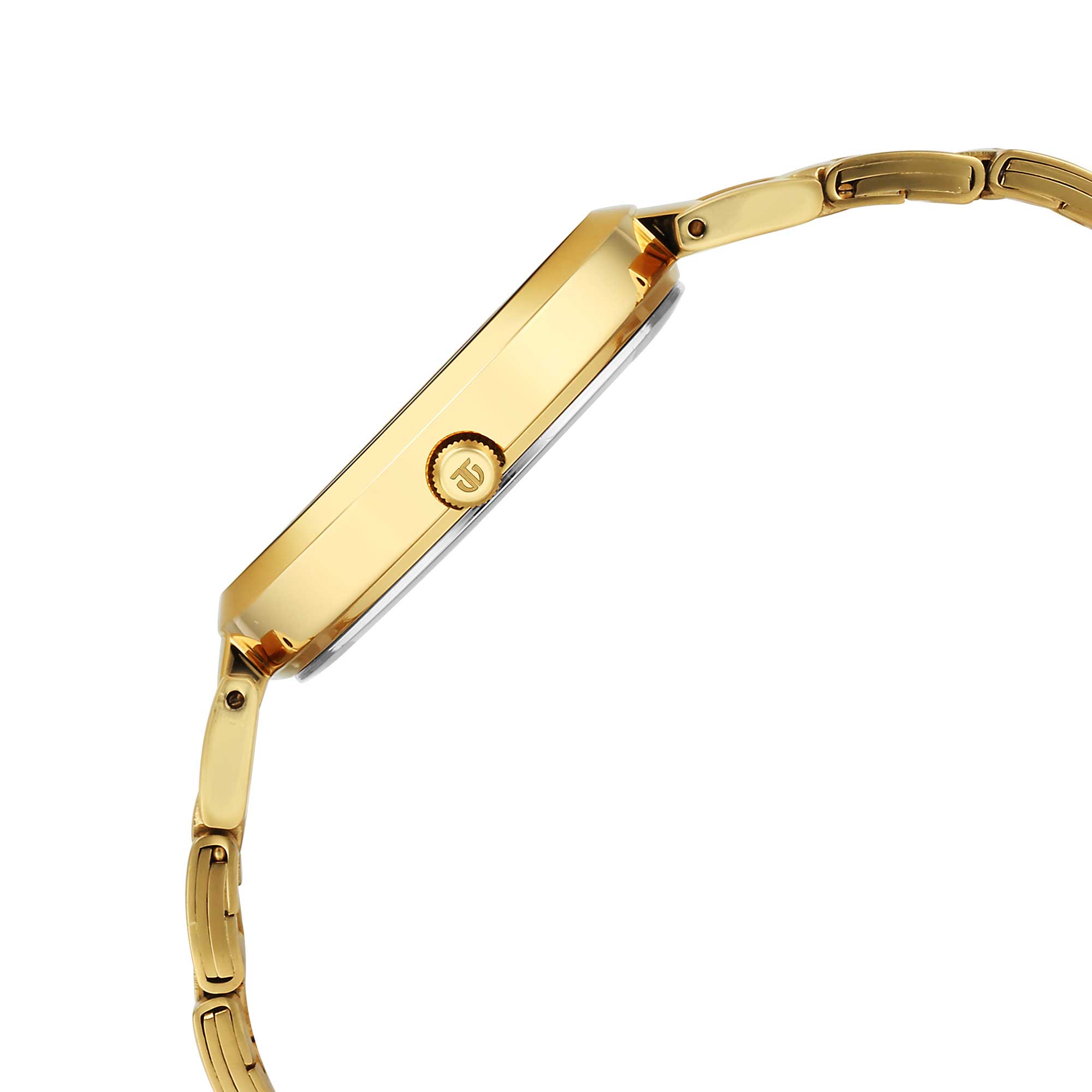 Picture of Titan Red Dial Metal Strap Watch for Women