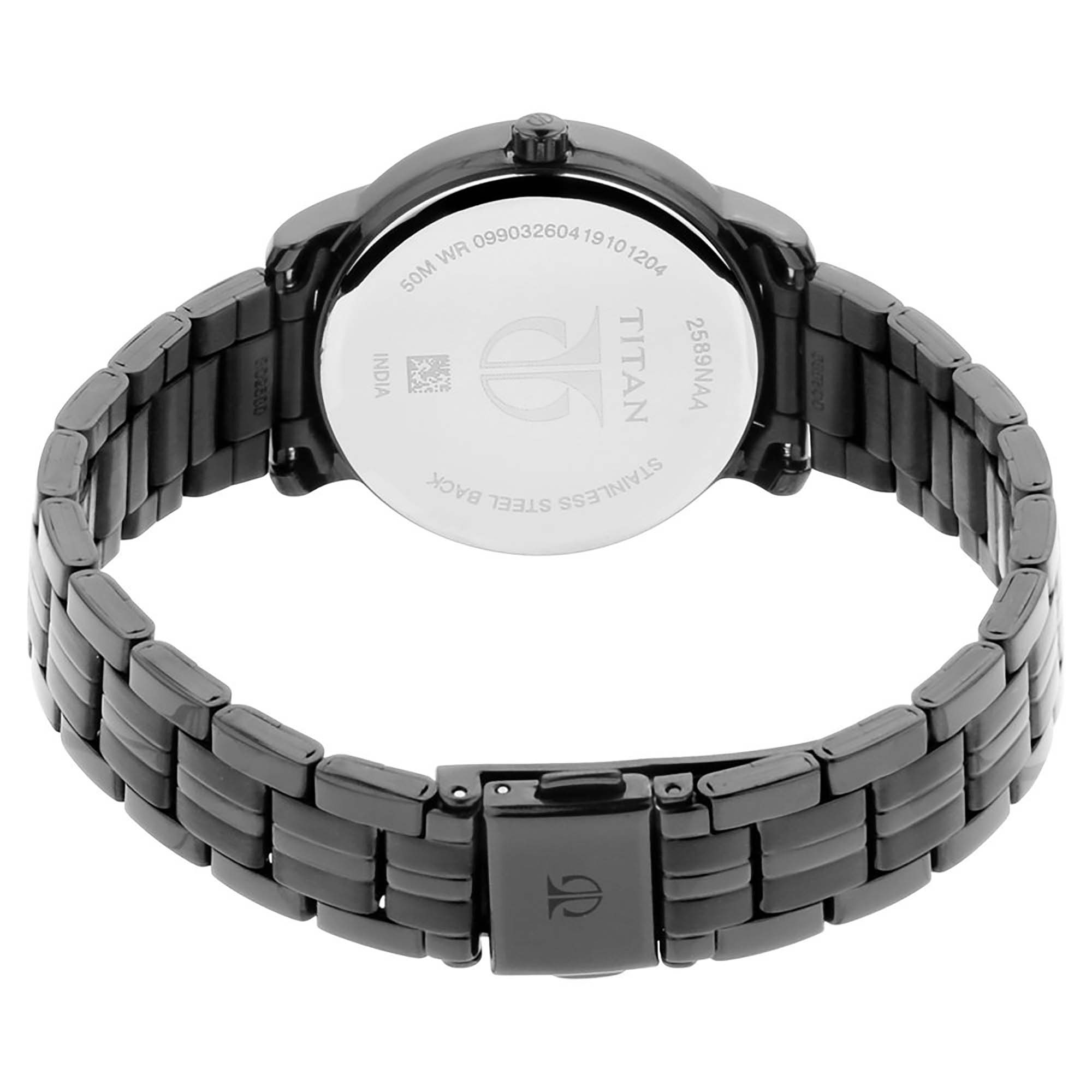 Picture of Workwear Watch Black Dial & Stainless Steel Strap