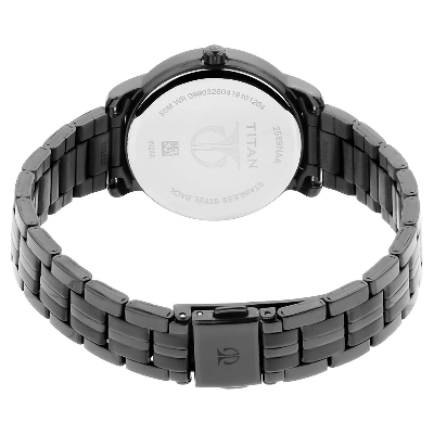Picture of Workwear Watch Black Dial & Stainless Steel Strap