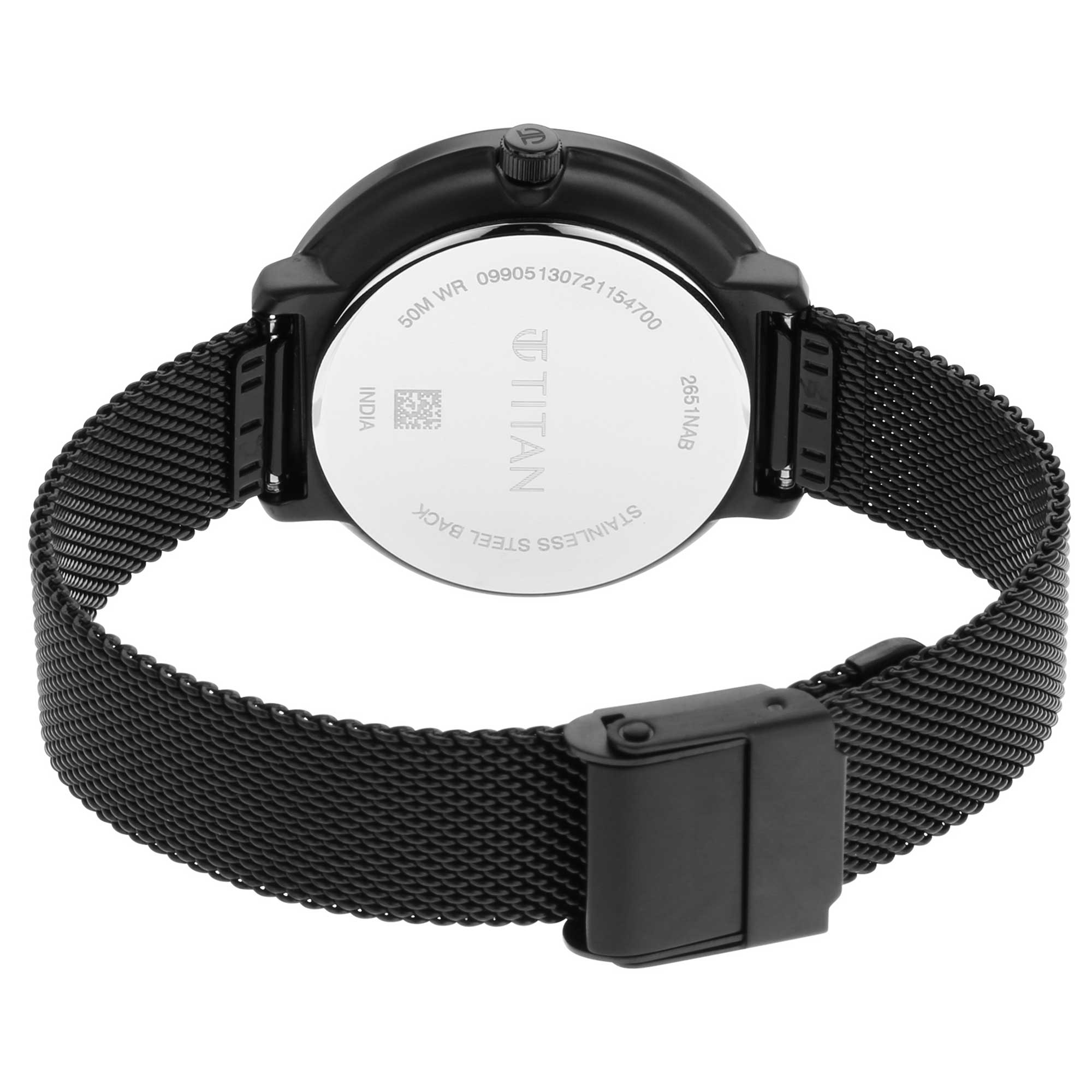 Picture of Workwear Black Dial Black Stainless Steel Strap Watch