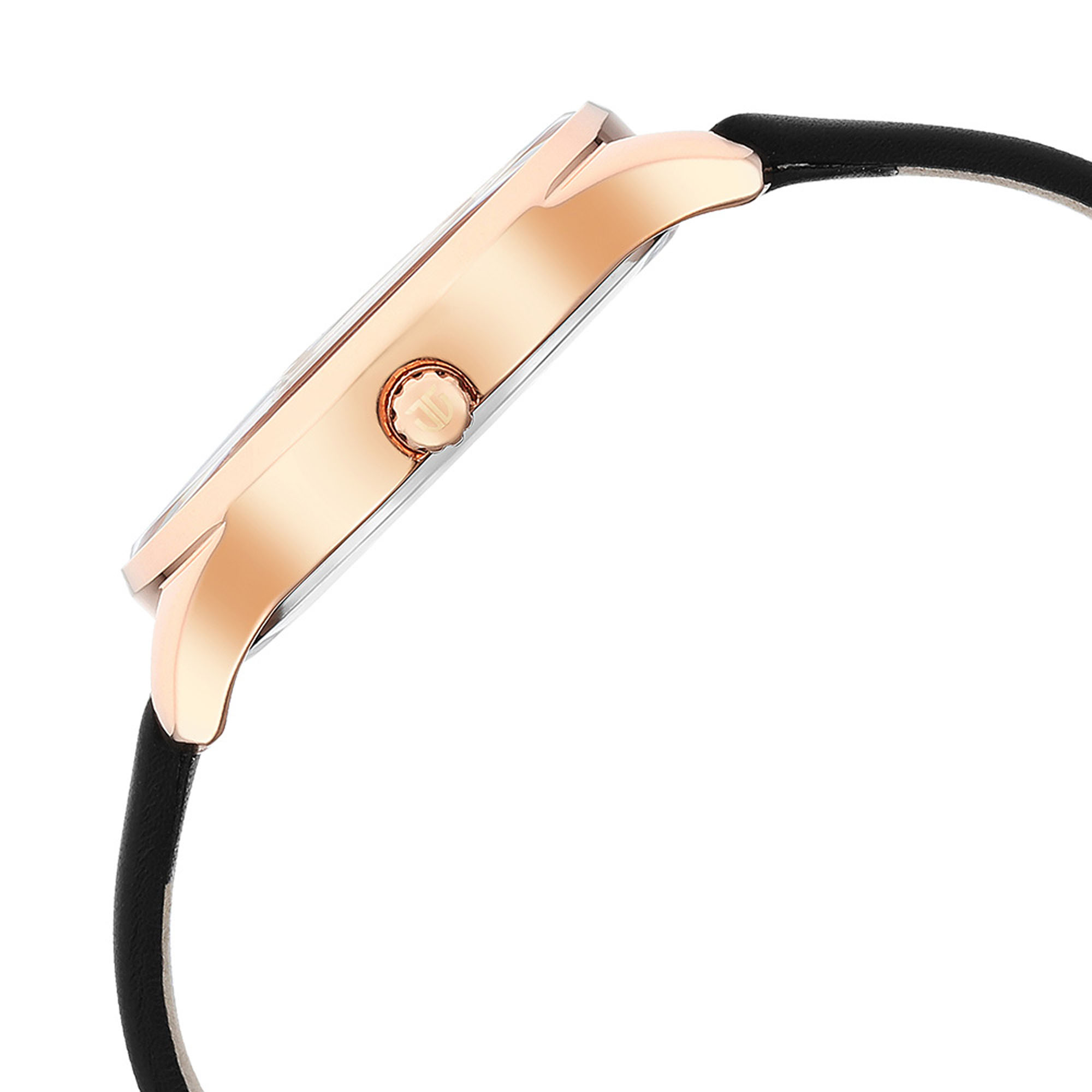 Picture of Neo Workdays Black Dial Leather Strap Watch