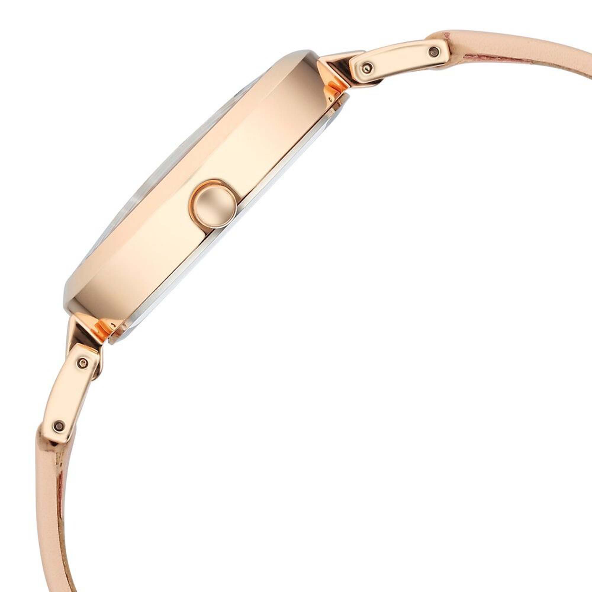 Picture of Titan Raga Memoirs Quartz Analog Pink Dial With Pink Color Leather Strap Watch For Women