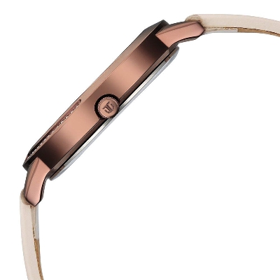 Picture of Titan Razzle Dazzle Quartz Analog Brown Dial Leather Strap Watch For Women