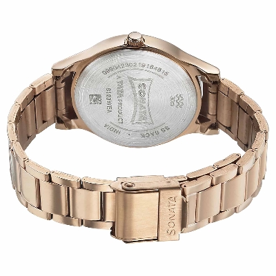 Picture of Blush It Up with Maroon Dial Stainless Steel Strap Watch