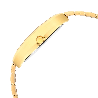 Picture of Karishma Champagne Dial Brass Strap Watch