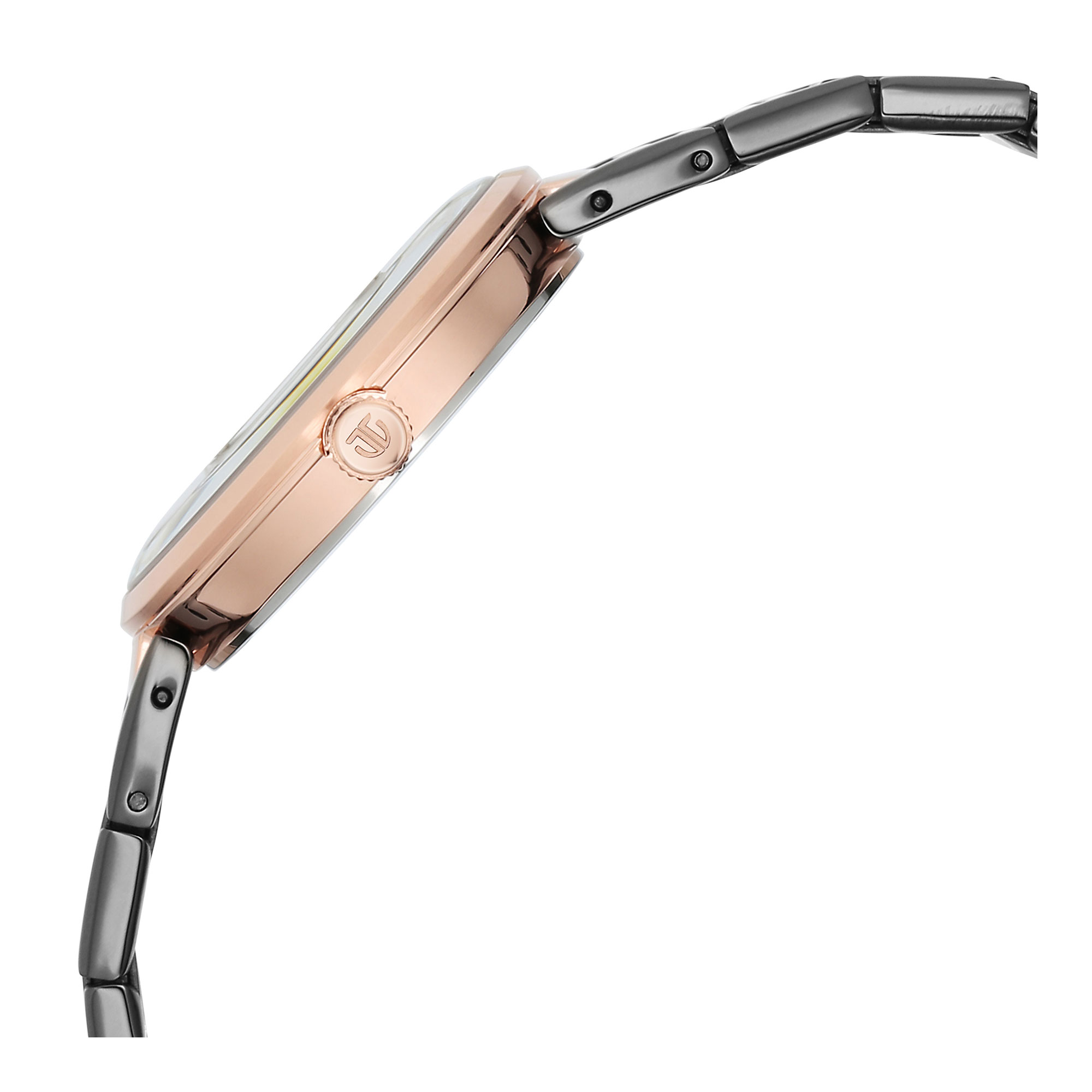 Picture of Titan Workwear Quartz Analog Anthracite Dial Stainless Steel Strap Watch for Women