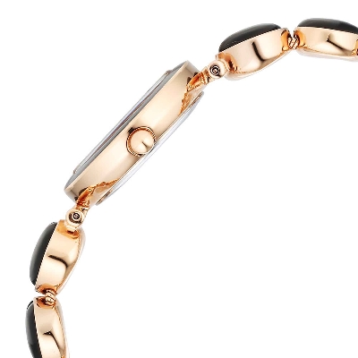 Picture of Titan MOP Round Dial Rose Gold Strap Watch For LAD