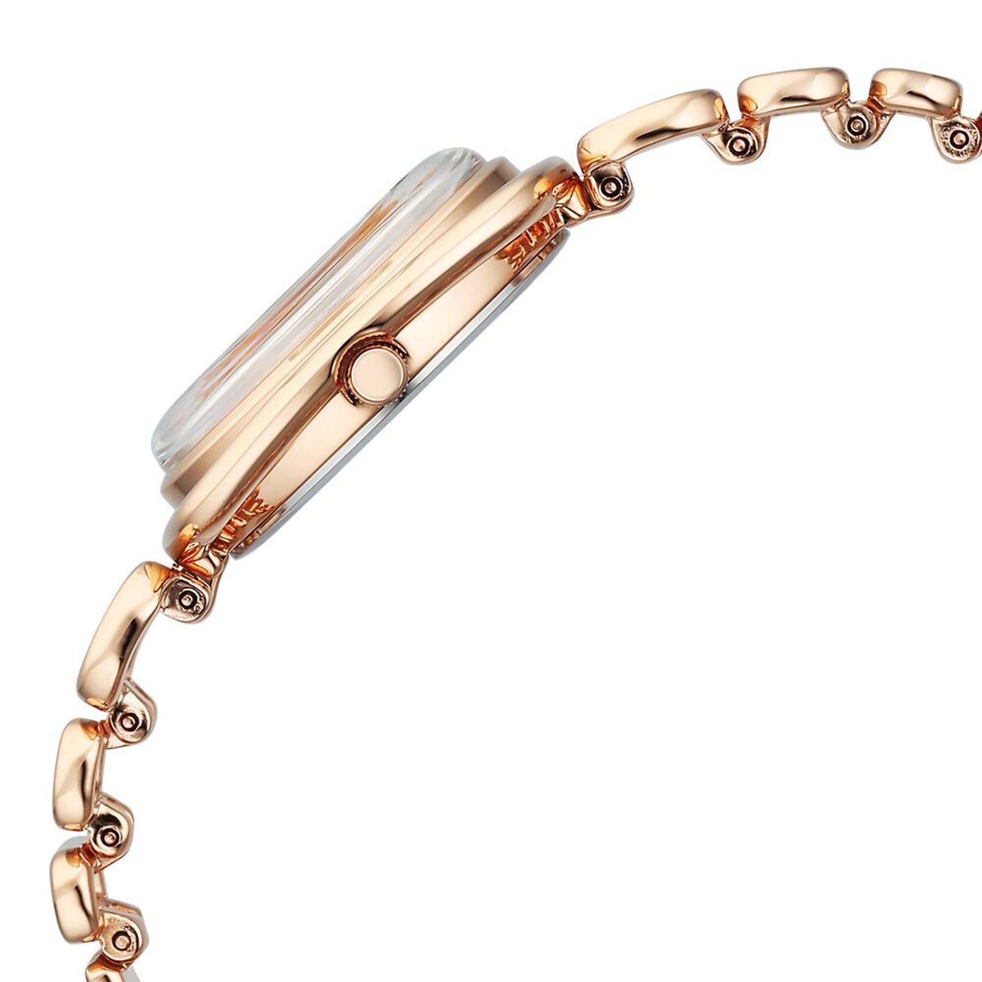 Picture of Titan Raga Memoirs Quartz Analog Mother of Pearl Dial With Rose Gold Color Metal Strap Watch For Women