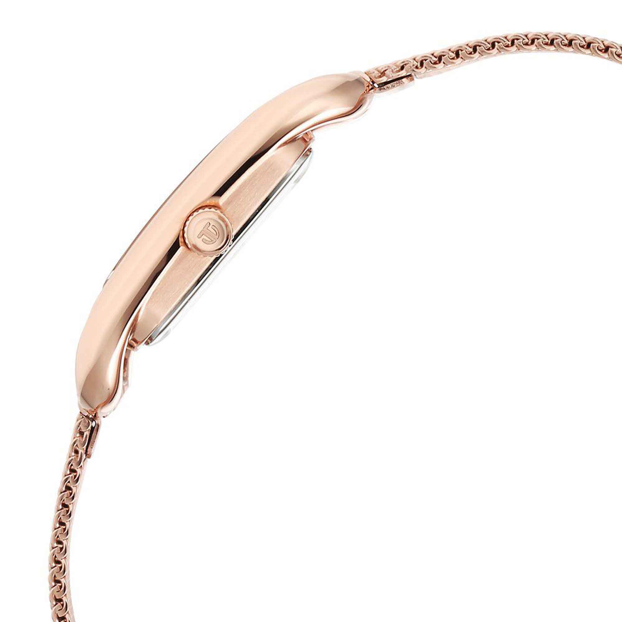 Picture of Titan Horizon Quartz Analog Pink Dial Stainless Steel Strap Watch For Women