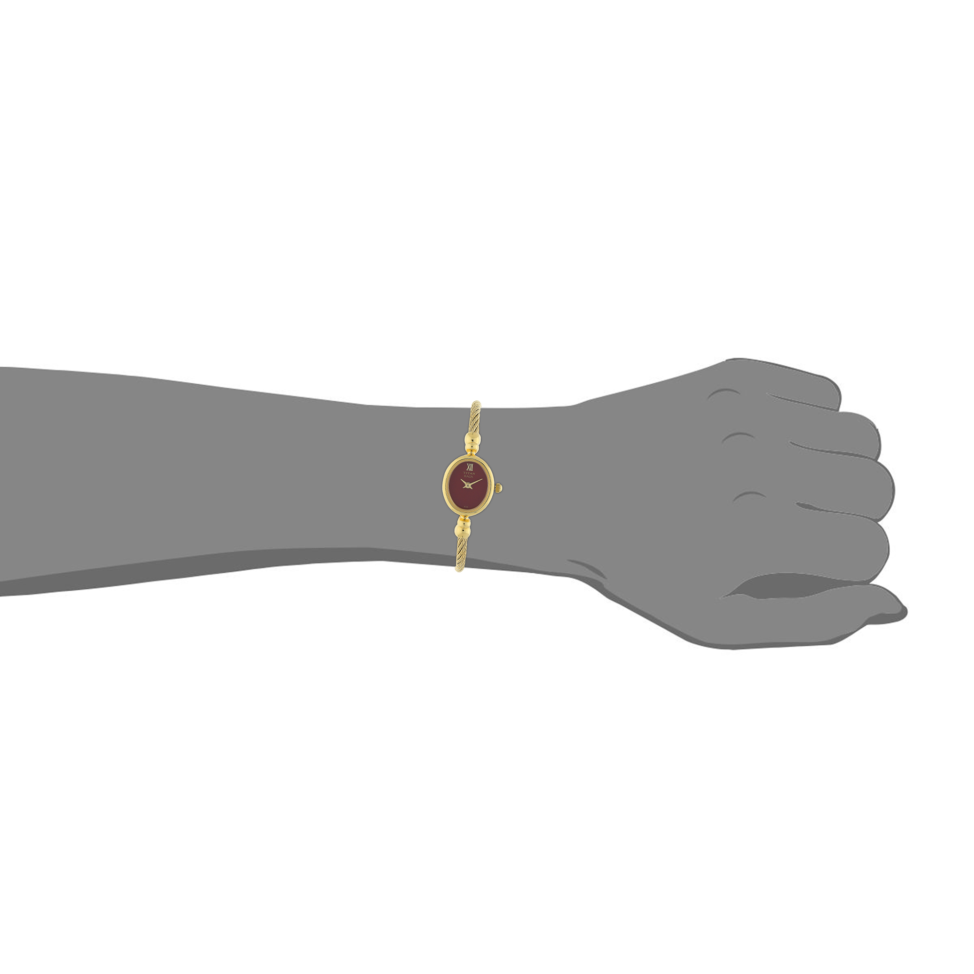 Picture of Titan Raga Analog Red Dial Women's Watch