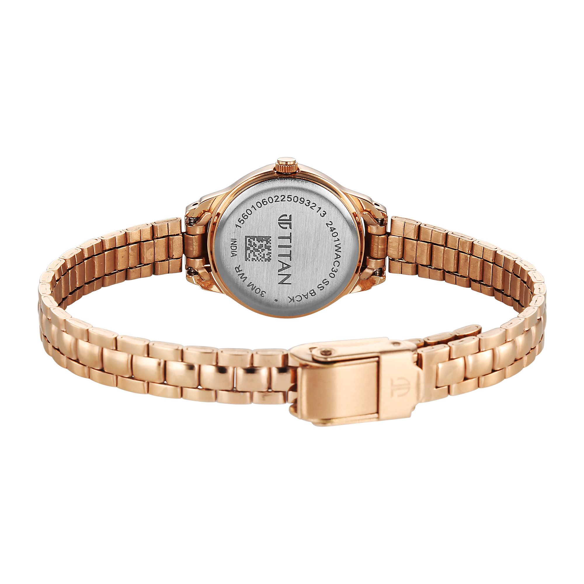 Picture of Titan Women's Watch Analog Stainless Steel Band 2401WM01